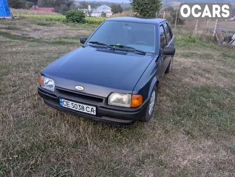 Хетчбек Ford Escort 1988 1.39 л. Ручна / Механіка обл. Чернівецька, location.city.velykyi_kuchuriv - Фото 1/15