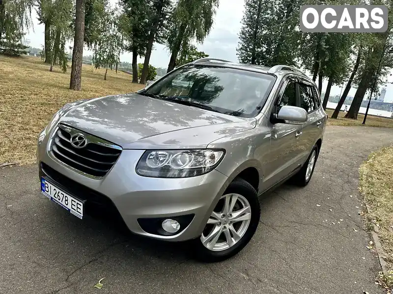 Позашляховик / Кросовер Hyundai Santa FE 2010 2.36 л. Автомат обл. Київська, Київ - Фото 1/21