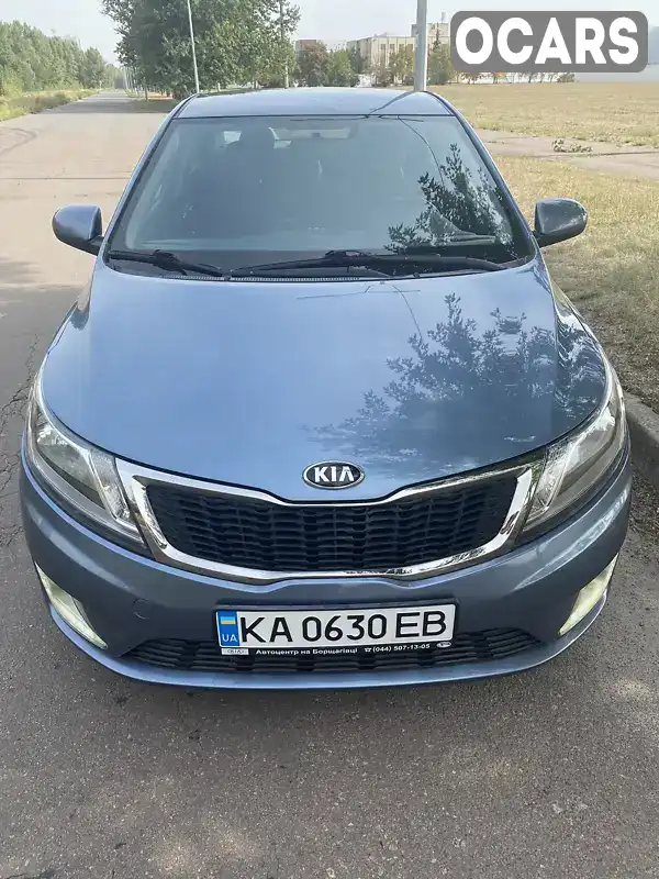 Седан Kia Rio 2014 1.4 л. Автомат обл. Київська, Київ - Фото 1/13