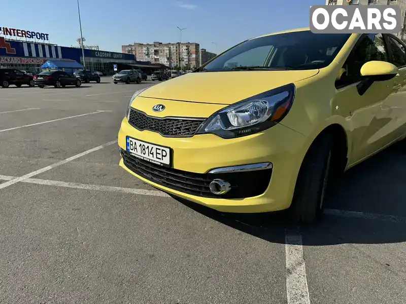 Седан Kia Rio 2016 1.59 л. Автомат обл. Кировоградская, Кропивницкий (Кировоград) - Фото 1/18