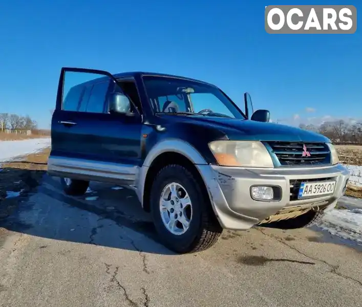 Позашляховик / Кросовер Mitsubishi Pajero 2001 3.2 л. Ручна / Механіка обл. Чернігівська, Чернігів - Фото 1/8