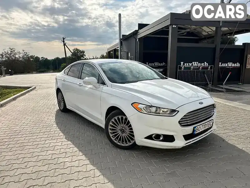 Седан Ford Fusion 2015 2 л. Автомат обл. Тернопольская, Шумск - Фото 1/21