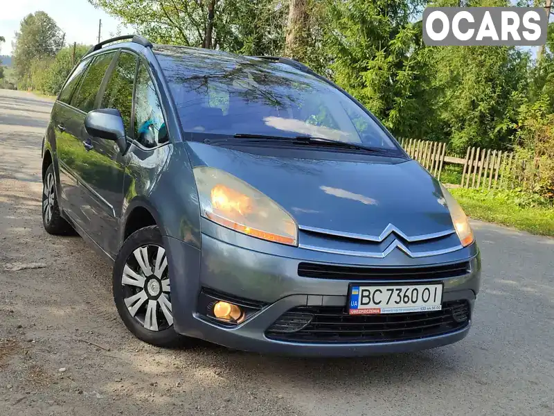 Микровэн Citroen C4 Picasso 2008 1.6 л. Ручная / Механика обл. Львовская, Турка - Фото 1/21