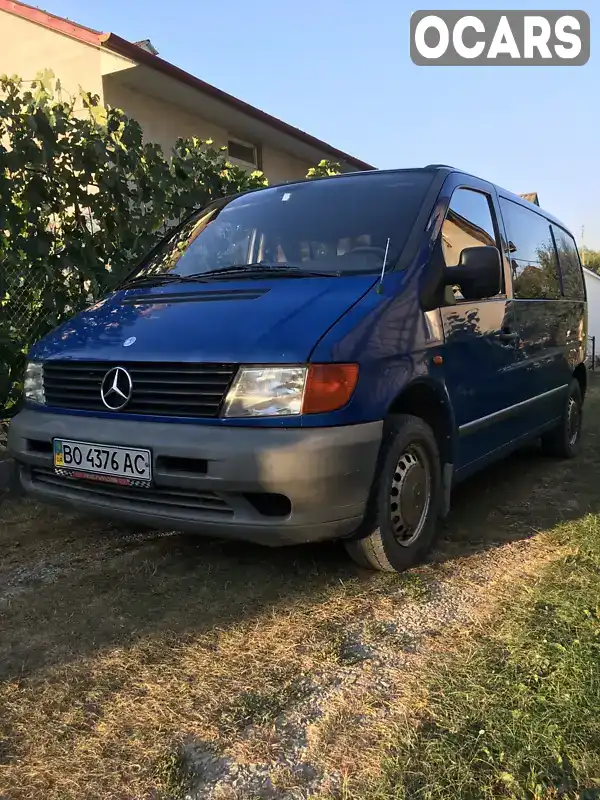 Минивэн Mercedes-Benz Vito 1999 2.15 л. Ручная / Механика обл. Тернопольская, Чортков - Фото 1/18