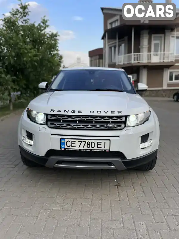 Позашляховик / Кросовер Land Rover Range Rover Evoque 2013 2 л. Автомат обл. Чернівецька, Чернівці - Фото 1/21