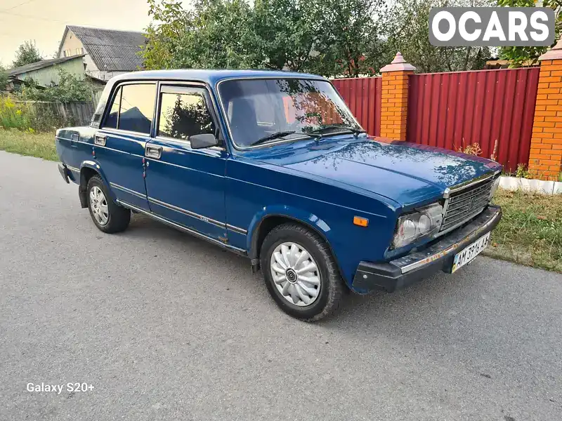 Седан ВАЗ / Lada 2107 2004 1.5 л. Ручная / Механика обл. Житомирская, Житомир - Фото 1/21