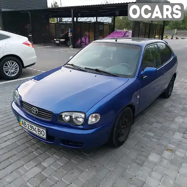 Хэтчбек Toyota Corolla 2001 1.4 л. Ручная / Механика обл. Житомирская, Звягель - Фото 1/9