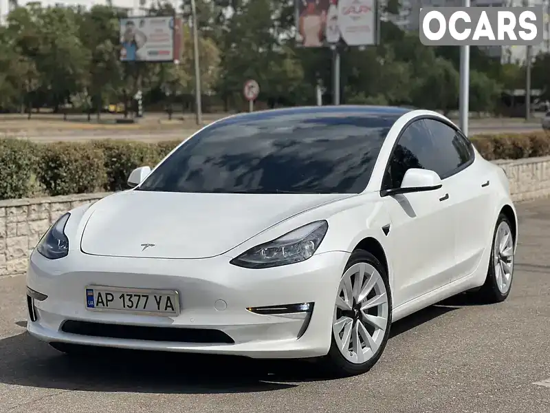 Седан Tesla Model 3 2021 null_content л. Автомат обл. Запорожская, Запорожье - Фото 1/21