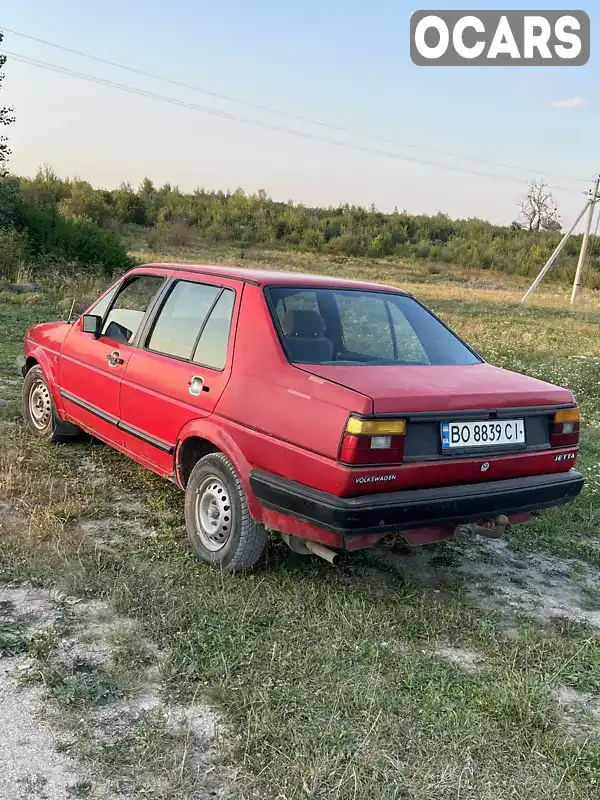 Седан Volkswagen Jetta 1986 1.6 л. Ручная / Механика обл. Тернопольская, Кременец - Фото 1/11