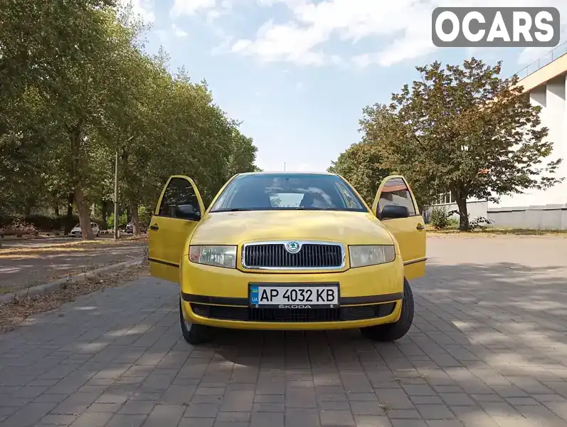 Универсал Skoda Fabia 2001 1.4 л. Ручная / Механика обл. Запорожская, Запорожье - Фото 1/8