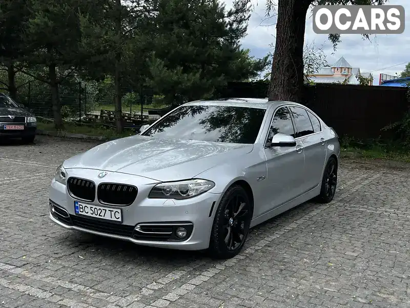 Седан BMW 5 Series 2014 3 л. Автомат обл. Львовская, Самбор - Фото 1/21