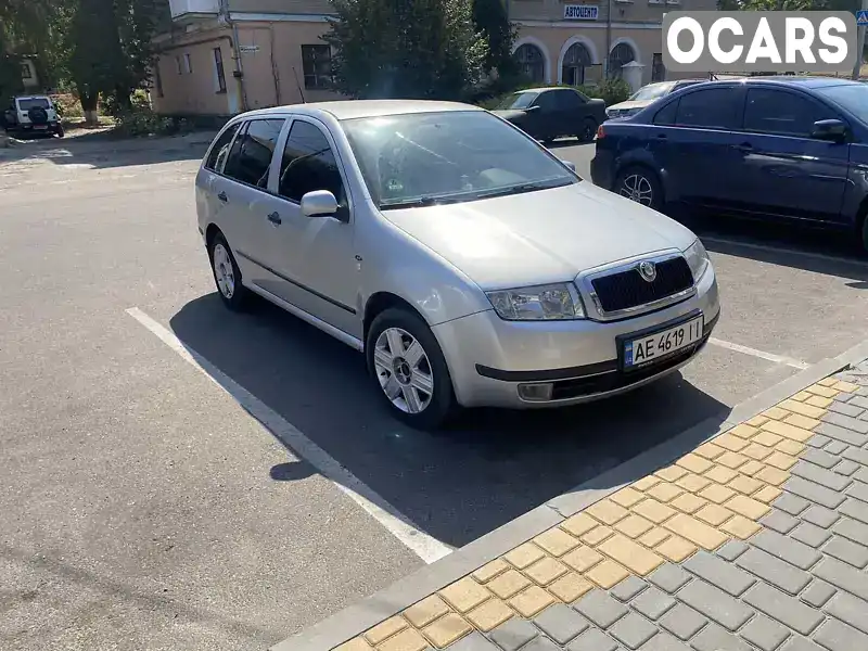 Универсал Skoda Fabia 2002 1.39 л. Ручная / Механика обл. Днепропетровская, Каменское (Днепродзержинск) - Фото 1/10