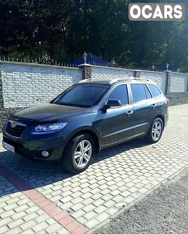 Позашляховик / Кросовер Hyundai Santa FE 2011 2.2 л. Автомат обл. Житомирська, Житомир - Фото 1/6