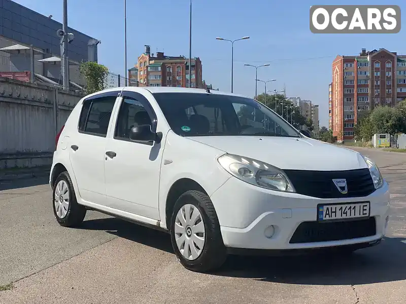 Хэтчбек Dacia Sandero 2009 1.39 л. обл. Киевская, Борисполь - Фото 1/14