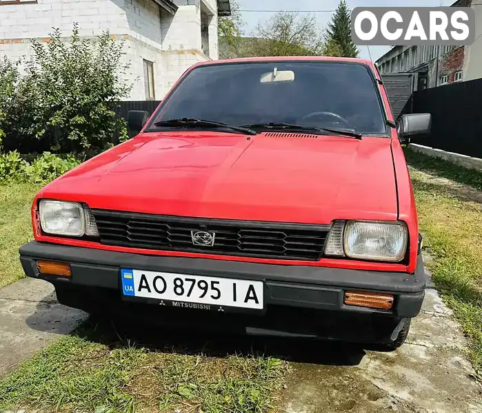 Хэтчбек Subaru Justy 1986 1 л. Ручная / Механика обл. Закарпатская, location.city.hanychi - Фото 1/10