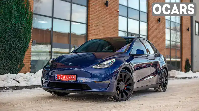 Внедорожник / Кроссовер Tesla Model Y 2020 null_content л. Автомат обл. Львовская, Львов - Фото 1/8