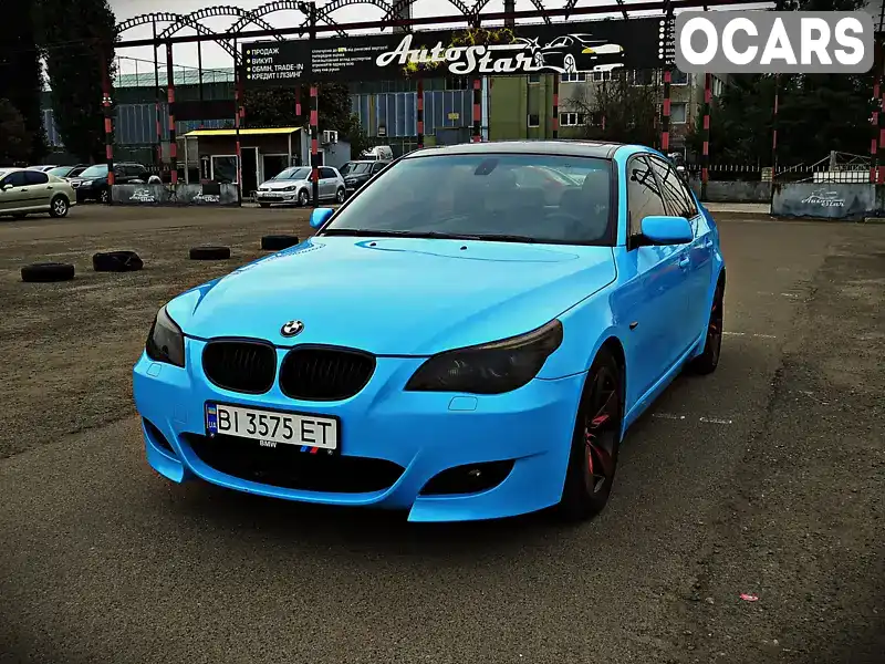 Седан BMW 5 Series 2009 2.98 л. Автомат обл. Полтавская, Полтава - Фото 1/21