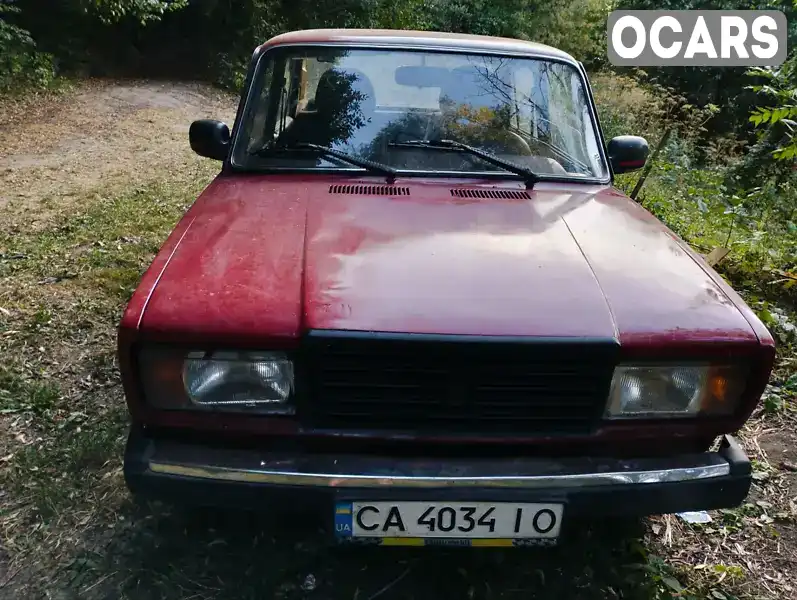 Седан ВАЗ / Lada 2107 1996 1.6 л. Ручная / Механика обл. Черкасская, Смела - Фото 1/6