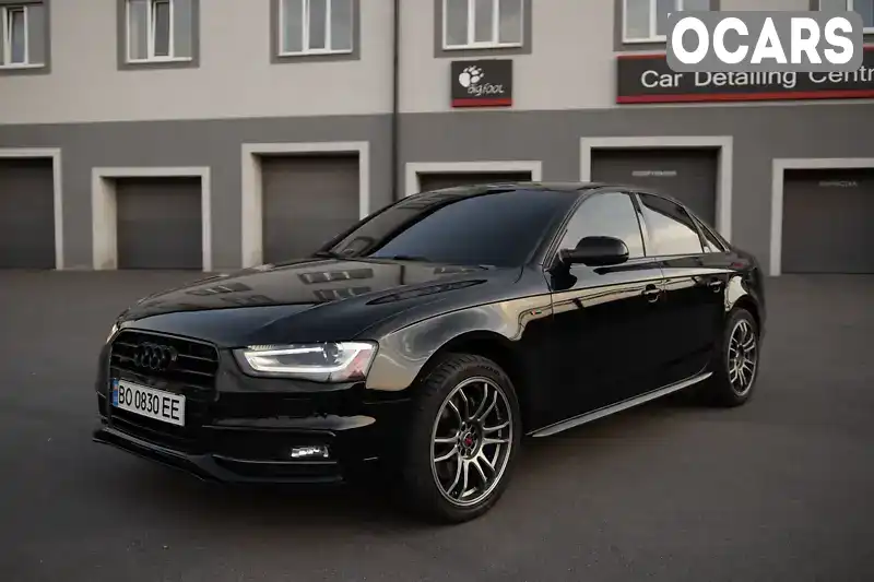 Седан Audi A4 2014 2 л. Автомат обл. Тернопільська, Тернопіль - Фото 1/21