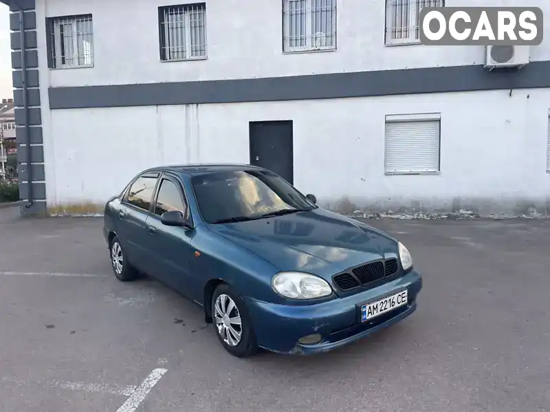 Седан Daewoo Lanos 1999 1.5 л. Ручна / Механіка обл. Житомирська, Бердичів - Фото 1/21