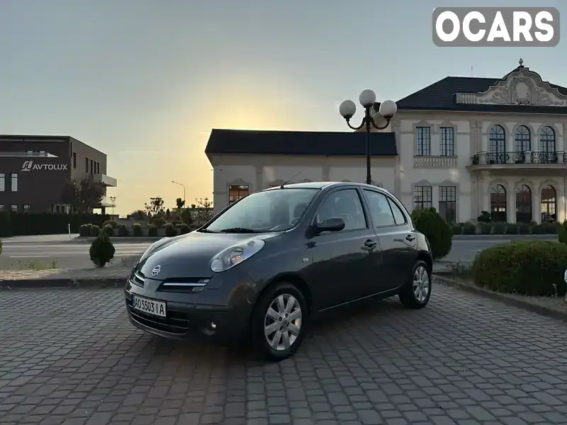 Хэтчбек Nissan Micra 2007 1.39 л. Автомат обл. Закарпатская, Мукачево - Фото 1/21