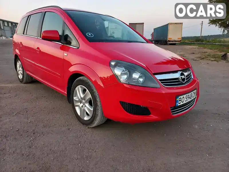 Минивэн Opel Zafira 2011 null_content л. Ручная / Механика обл. Тернопольская, Тернополь - Фото 1/14