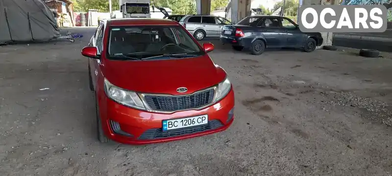 Седан Kia Rio 2011 1.4 л. Ручная / Механика обл. Львовская, Львов - Фото 1/21