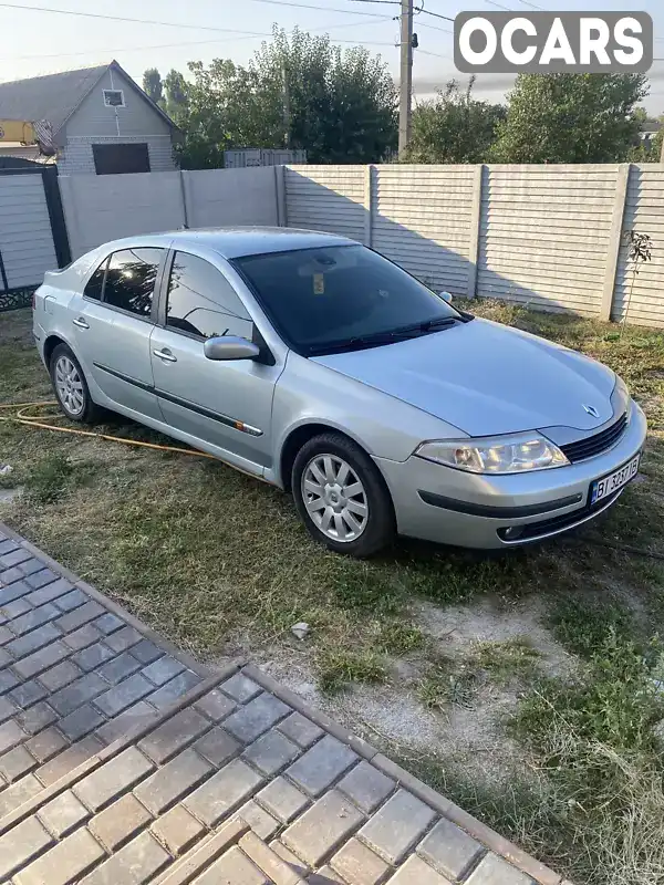 Лифтбек Renault Laguna 2001 1.87 л. Ручная / Механика обл. Кировоградская, location.city.vlasivka - Фото 1/7