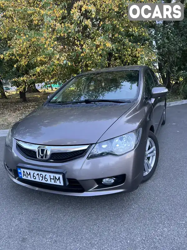 Седан Honda Civic 2010 1.34 л. Автомат обл. Житомирская, Звягель - Фото 1/20