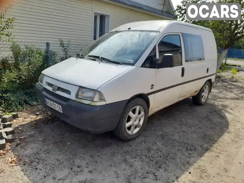 Минивэн Fiat Scudo 2000 1.87 л. Ручная / Механика обл. Ровенская, Костополь - Фото 1/10