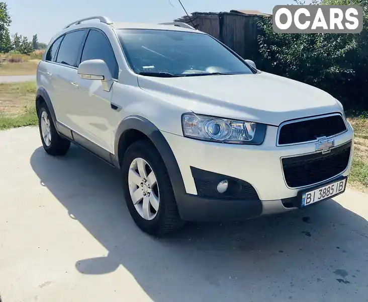 Внедорожник / Кроссовер Chevrolet Captiva 2011 2.38 л. Ручная / Механика обл. Полтавская, Кременчуг - Фото 1/9