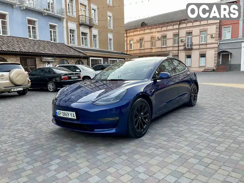 Седан Tesla Model 3 2022 null_content л. Автомат обл. Запорожская, Запорожье - Фото 1/21