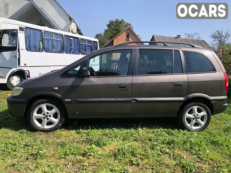 Минивэн Opel Zafira 2000 1.8 л. Ручная / Механика обл. Львовская, Мостиска - Фото 1/9