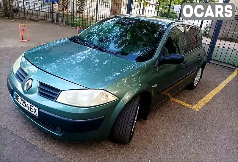 Хэтчбек Renault Megane 2004 1.6 л. Ручная / Механика обл. Николаевская, Николаев - Фото 1/14