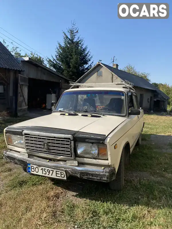 Седан ВАЗ / Lada 2107 1989 1.5 л. Ручная / Механика обл. Тернопольская, Козова - Фото 1/7