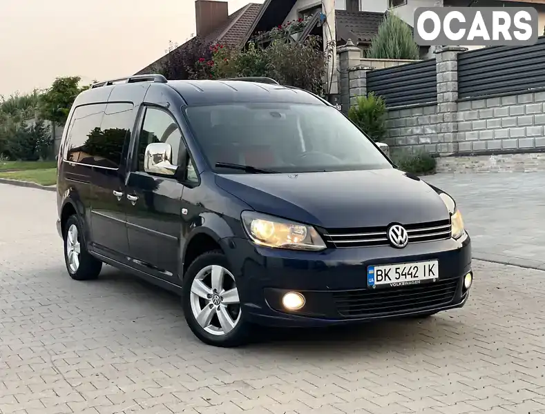 Минивэн Volkswagen Caddy 2011 1.97 л. Автомат обл. Ровенская, Дубно - Фото 1/21