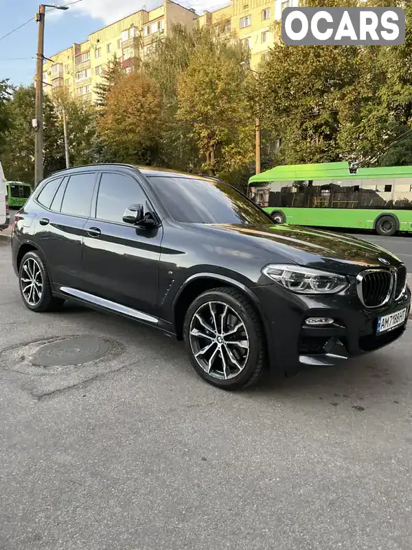 Позашляховик / Кросовер BMW X3 2018 3 л. Автомат обл. Житомирська, Житомир - Фото 1/12