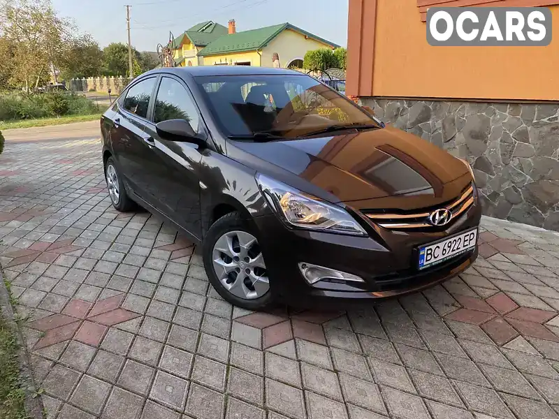 Седан Hyundai Accent 2016 1.4 л. Ручная / Механика обл. Львовская, Стрый - Фото 1/21