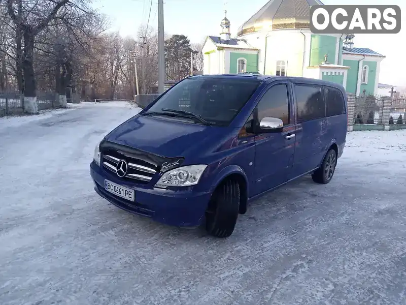 Минивэн Mercedes-Benz Vito 2014 2.2 л. Ручная / Механика обл. Тернопольская, location.city.melnytsia_podilska - Фото 1/8