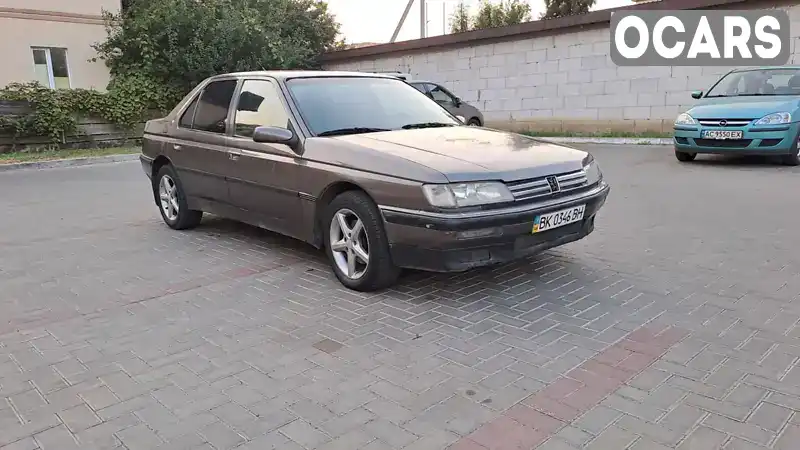 Седан Peugeot 605 1991 2 л. обл. Волынская, Луцк - Фото 1/16