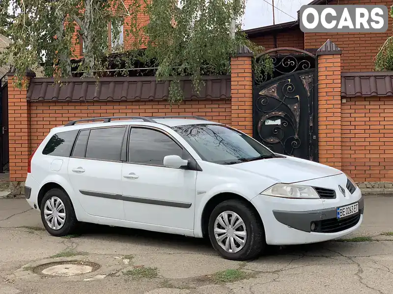 Універсал Renault Megane 2007 1.6 л. Ручна / Механіка обл. Миколаївська, Миколаїв - Фото 1/16