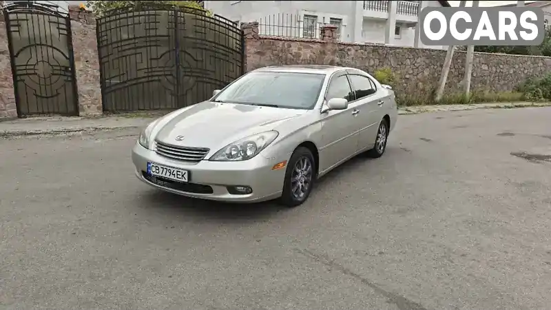 Седан Lexus ES 2003 3 л. Автомат обл. Чернігівська, Чернігів - Фото 1/19