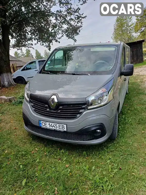 Мінівен Renault Trafic 2017 1.6 л. Ручна / Механіка обл. Чернівецька, Глибока - Фото 1/8