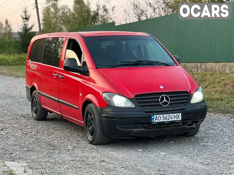 Мінівен Mercedes-Benz Vito 2003 2.15 л. Ручна / Механіка обл. Закарпатська, Хуст - Фото 1/9