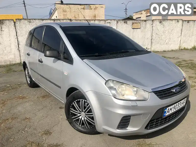 Минивэн Ford C-Max 2007 1.56 л. Ручная / Механика обл. Житомирская, Звягель - Фото 1/21