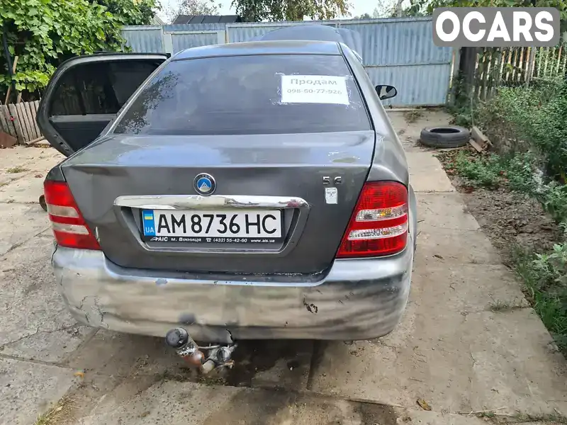 Седан Geely CK-2 2012 1.5 л. Ручна / Механіка обл. Житомирська, Баранівка - Фото 1/16