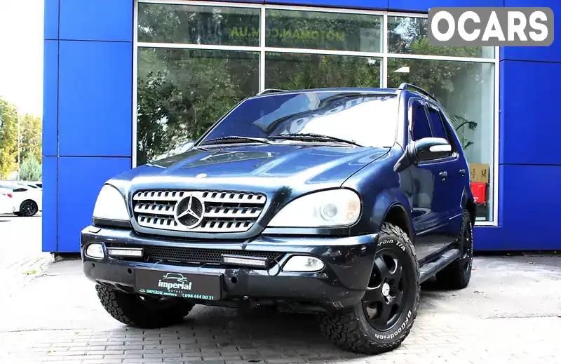 Позашляховик / Кросовер Mercedes-Benz M-Class 2002 4 л. Автомат обл. Харківська, Харків - Фото 1/19