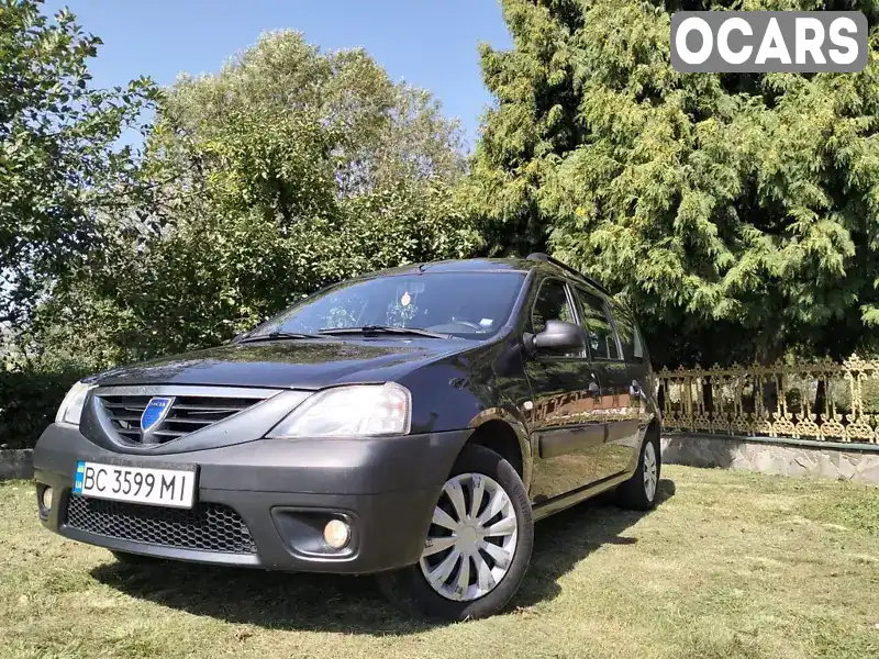 Універсал Dacia Logan MCV 2008 1.6 л. Ручна / Механіка обл. Львівська, Львів - Фото 1/14