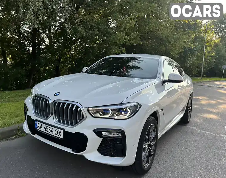 Позашляховик / Кросовер BMW X6 2021 3 л. Автомат обл. Київська, Київ - Фото 1/11