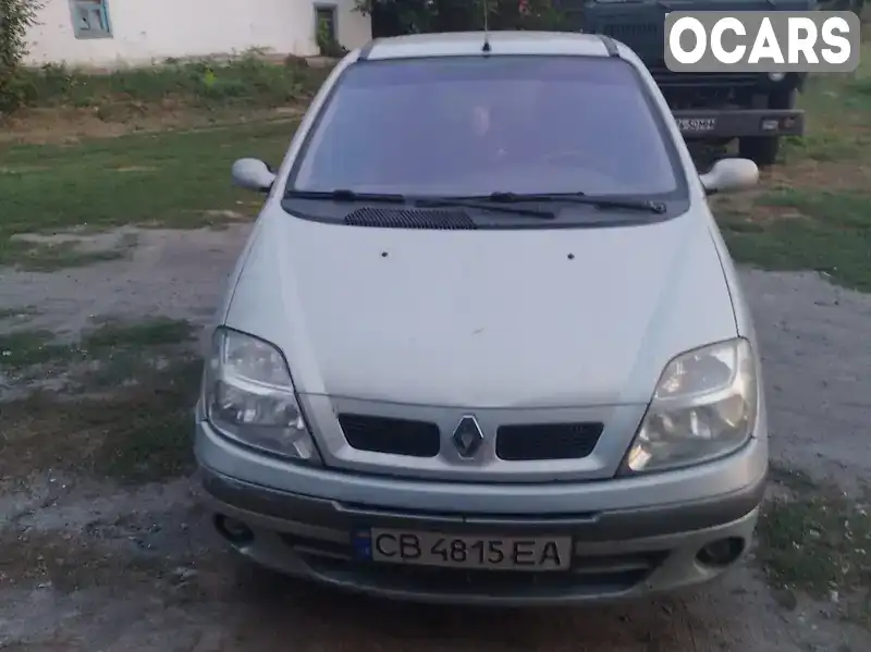 Мінівен Renault Scenic 2002 1.6 л. Ручна / Механіка обл. Чернігівська, Прилуки - Фото 1/8